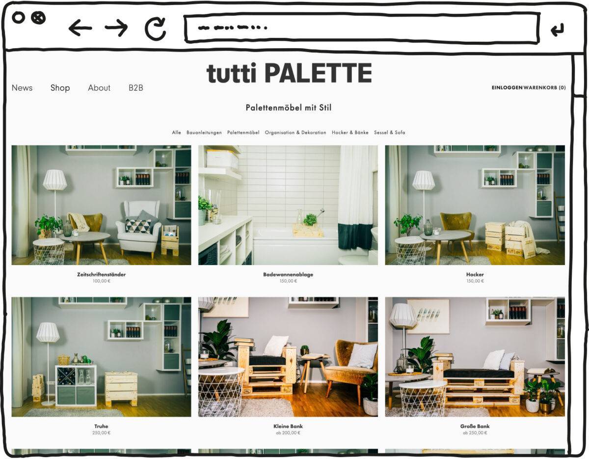 Squarespace Commerce Shop