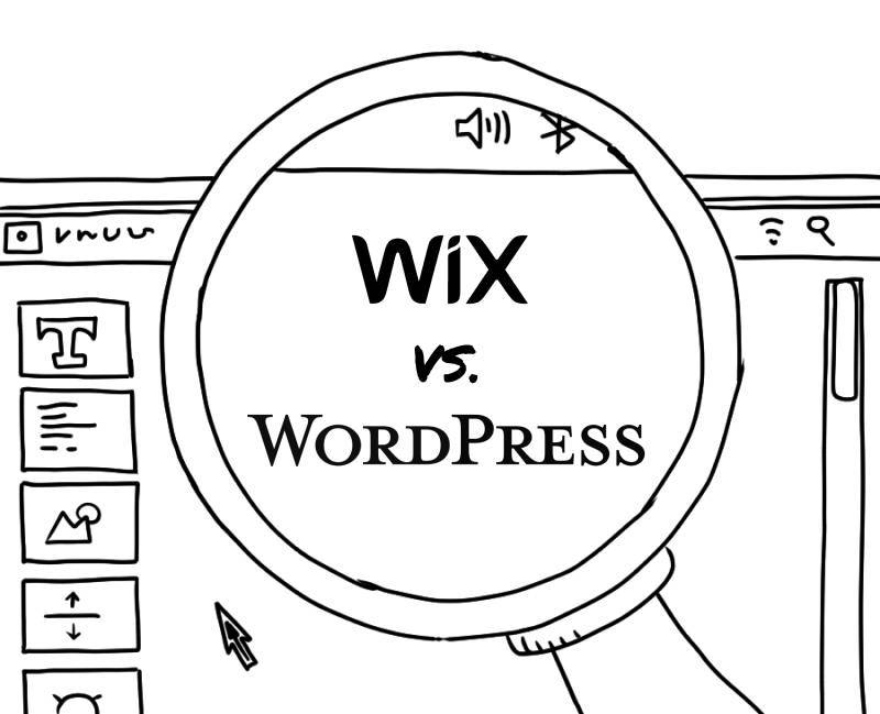 Vergleich WIX vs. WordPress