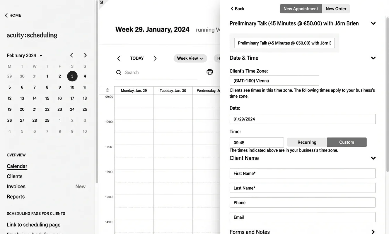 appointment-calender