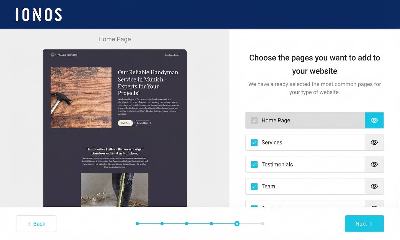 screenshot-IONOS WordPress hosting