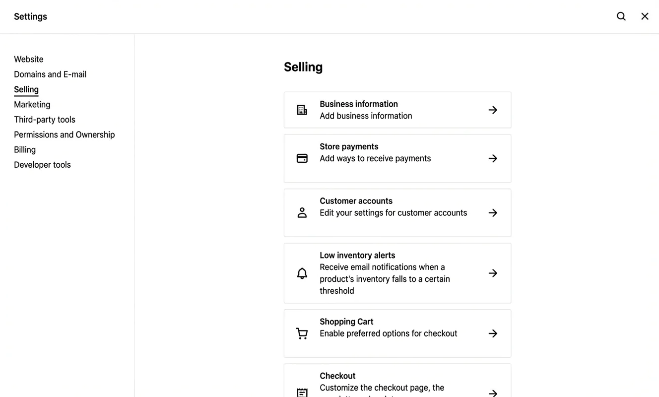 squarespace-shop-administration