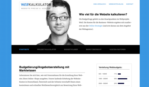 Webkalkulator Screenshot